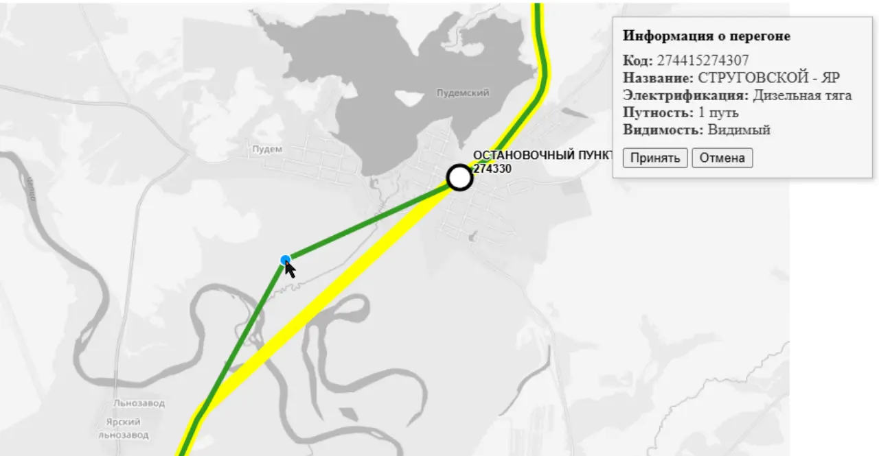 GraphMechanic: polyline generation via routing service